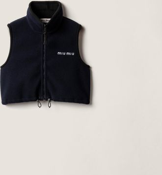 Miu Miu Fleece top