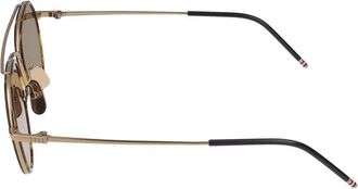 Thom Browne Unisex Ues801a-G0003-215-51 Sunglasses Brown Acetate