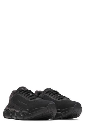 Under Armour Halo Runner Running Shoe in Black/Black at Nordstrom, Size 10.5