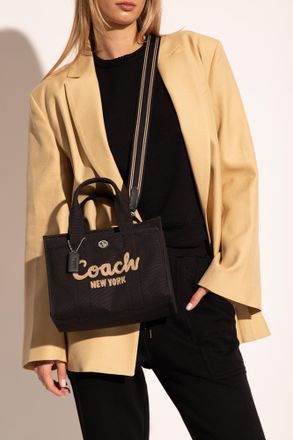 Coach Shoulder Bag With Logo, Womens, Black