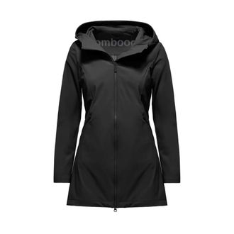 Bomboogie Dames, Mantels, Zwart, Maat: XS Nylon