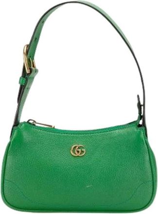 Gucci Pre-owned Shoulder Bags, female, Green, Size: ONE SIZE Pre-owned Aphrodite Shoulder Bag