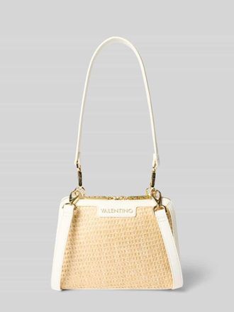Valentino Handbags Handtasche mit Label-Applikation Modell DEMETRA in Ecru, Gr&ouml;&szlig;e 1