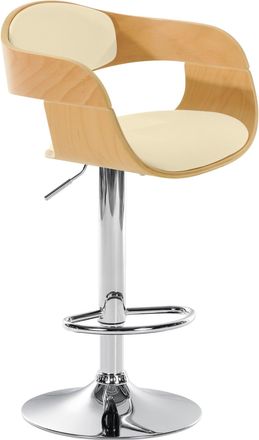 Clp Taburete De Bar Kingston Natural/crema