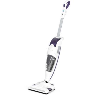 Rowenta RY7731 Clean & Steam Revolution, Scopa Lavapavimenti a Vapore, Aspira e Igienizza Contemporaneamente, Elimina Germi e Batteri, Pronta in 30
