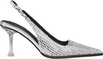 Stine Goya Spiegel Slingback Hakken - Dames - Pumps - Grijs - 38 EU - Schoenen
