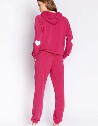 PJ Salvage Womens Salvage Loved Pants - Pink - Size: 10