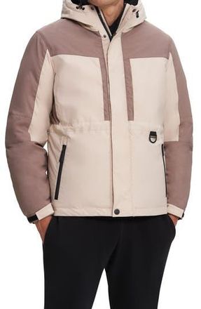 Noize Sylas Colorblock Jacket in Oat/Leafless at Nordstrom Rack, Size Xx-Large