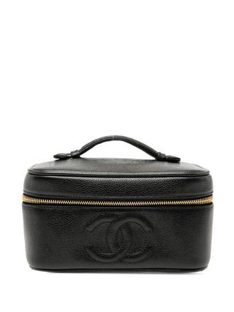 Chanel 1994-1996 CC Caviar vanity bag - Black