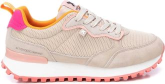 Xti Womens Trainer Sneakers In Beige