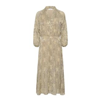 Inwear Kleedjes, Dames, Groen, L, Addison IW Dress