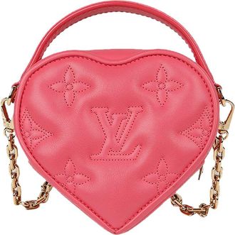 Louis Vuitton Pink Leather Pop My Heart