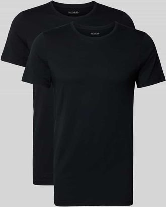 Mc Neal T-Shirt mit Rundhalsausschnitt im 2er-Pack in Black, Größe XXL