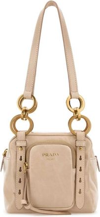 Prada Powder Pink Mini Prada Dangle Handbag