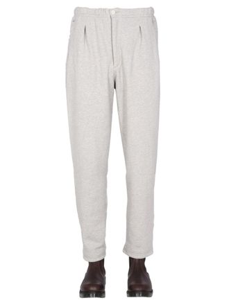 Engineered Garments Wide Leg Cotton Jogging Trousers - Gray
