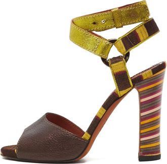 Missoni Sandali a righe 120mm - Marrone