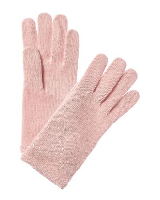 Portolano Sequins Cashmere Gloves