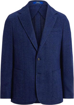 Polo Ralph Lauren Blazer con motivo pied-de-poule - Blu