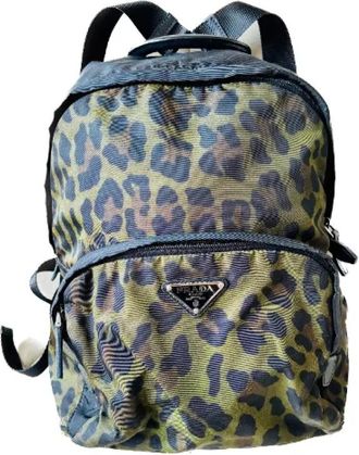 Prada Pre-owned Canvas prada-bags - Dames - Vintage Rugzakken - Veelkleurig - ONE Size - Nylon - Vintage