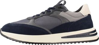 Stonefly Stonefly - Galax 1 TEX SUE - Heren - Schoenen - Blauw - Maat: 44 EU Leer