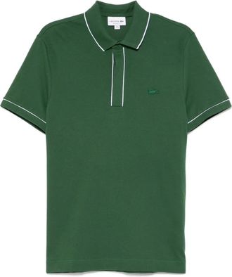 Lacoste Polo con logo ricamato - Verde