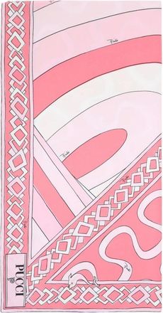 Pucci Foulard 90X90 Foulard di Seta - - Accessories - Donna - Rosa - ONE SIZE