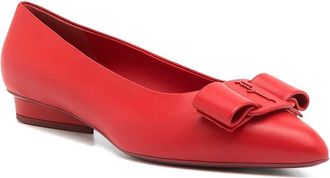 Ferragamo Viva Leather Ballet Flat