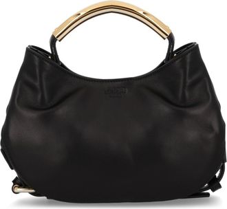 Moschino Black Handle Me Small Shoulder Bag