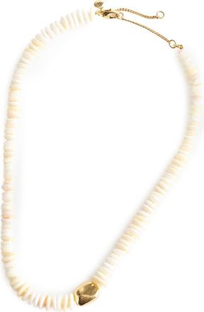 Madewell Puka Shell Bead Necklace in Vintage Ivory at Nordstrom