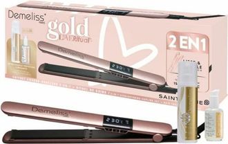 Saint Algue Saint-algue Demeliss Gold Love Plancha De Pelo Rosa Dorado