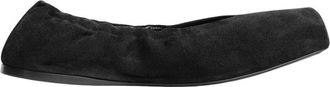 Alaia Ballerina Punta Tonda Pointe - Dames - Ballerinas - Zwart - 39 EU - Leer - Schoenen