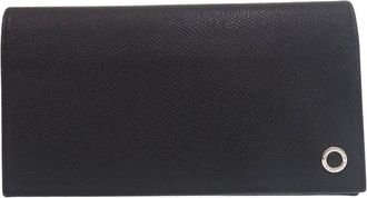 Bulgari Pre-owned Bvlgari Large Grained Calfskin Bvlgari Bvlgari Wallet Mens VX4K23EHFHPDF85K