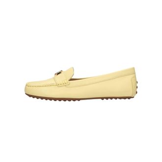 Ralph Lauren Schoenen, Dames, Geel, 39 EU, Leer, Barnsbury Flats Driver