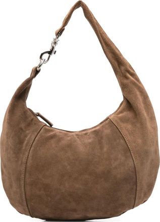 Gimaguas Borsa a spalla Paula in pelle scamosciata - Marrone