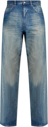 Maison Margiela Light Blue Cotton Jeans