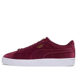 Puma (WMNS) PUMA Basket Classic Velvet - Dark Jasper 398949-02
