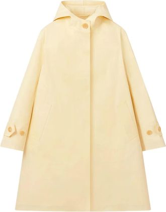 Mackintosh Impermeabile Watten con cappuccio - Giallo