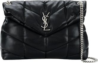 Saint Laurent Loulou Medium - Bags - Mujer - Negro - ONE SIZE