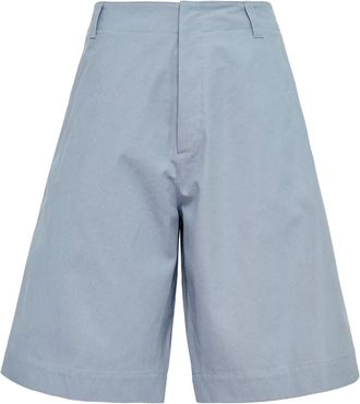 Jil Sander Shorts in cotone - Blu
