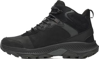 Merrell lace-up panelled boots - Black