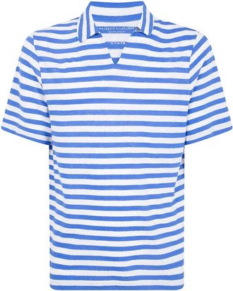 Majestic Filatures Polo Shirts - Heren - Polos - Blauw - XL - Tops