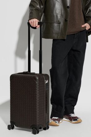 Bottega Veneta Odyssey Suitcase, Mens, Brown