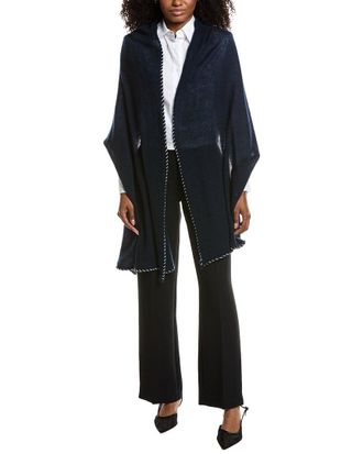 Portolano Whipstitch Cashmere Wrap