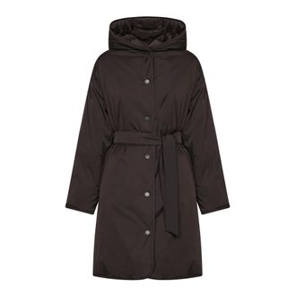 Max Mara Massa Reversible Down Coat - Dames - Mantels - Bruin - Maat: 3XS Zijde