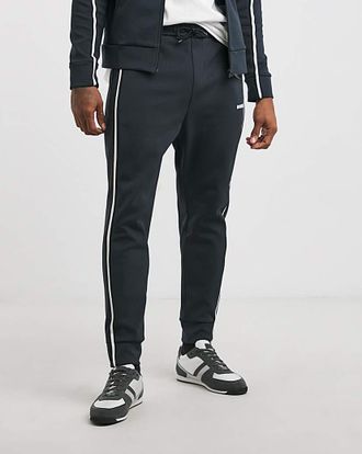 HUGO BOSS Dark Blue Side Stripe Jogger