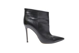 Gianvito Rossi Pre-owned Womens Zipper Ankle Boots in Black Leather - Size UK 6.5
