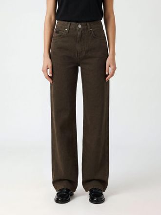 Jacob Cohen Jeans straight a vita alta in denim di cotone con 5 tasche