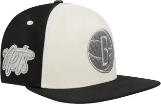 Pro Standard Mens Pro Standard Cream Brooklyn Nets French Terry Snapback Hat at Nordstrom
