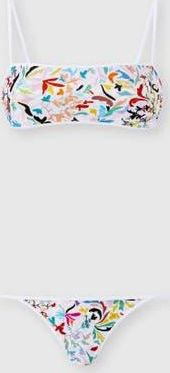 Missoni Bralette Bikini In Printed Stretch Fabric in Multicoloured at Nordstrom, Size 38 It