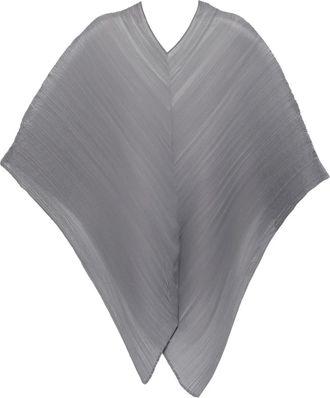 Pleats Please Issey Miyake Sciarpa plissettata - Grigio